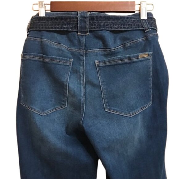 White House Black Market Women's Extra High Rise Denim™ Utility Trouser Jeans - Picture 8 of 12